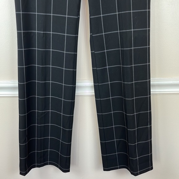 LOFT Marisa Black Windowpane Slacks/Trousers/Dress Pants, NWOT, Size 6 - Picture 3 of 14